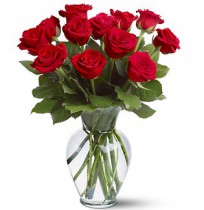 Bouquet of 11 red roses 